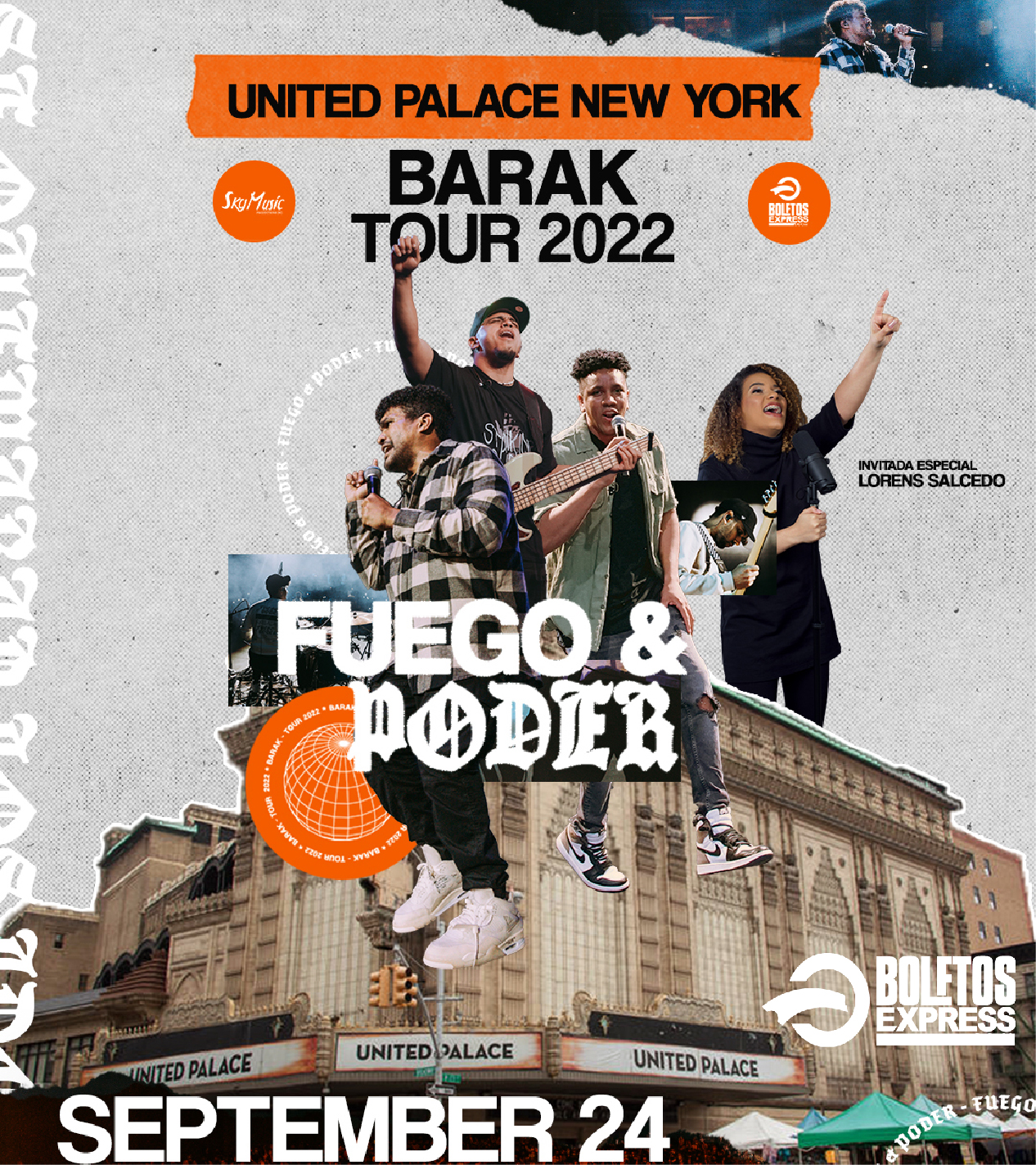 GRUPO BARAK / TOUR 2022 FUEGO Y PODER Tickets United Palace