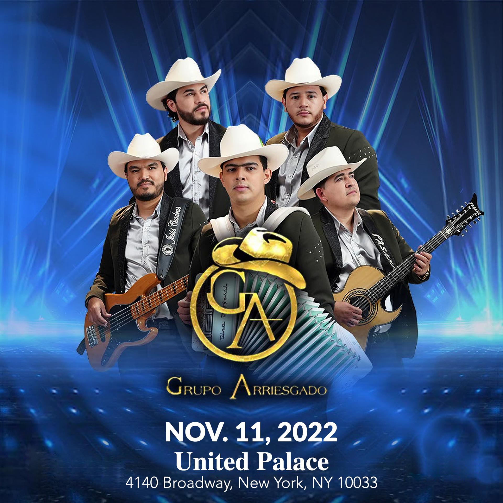 GRUPO ARRIESGADO Tickets United Palace