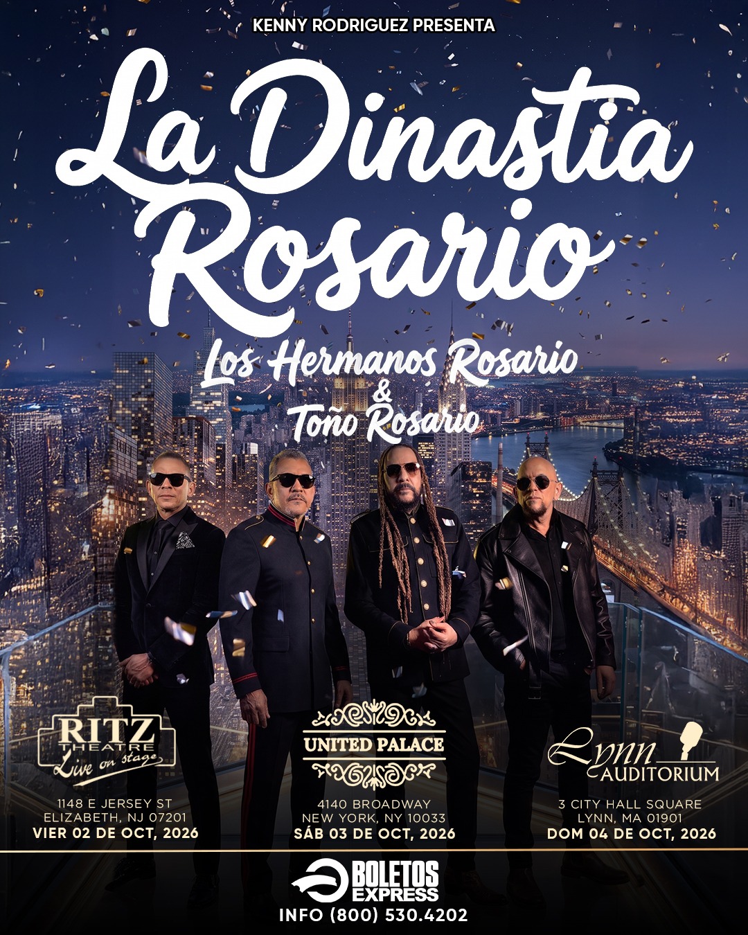 LA DINASTIA ROSARIO - NEW YORK at United Palace in New York, NY
